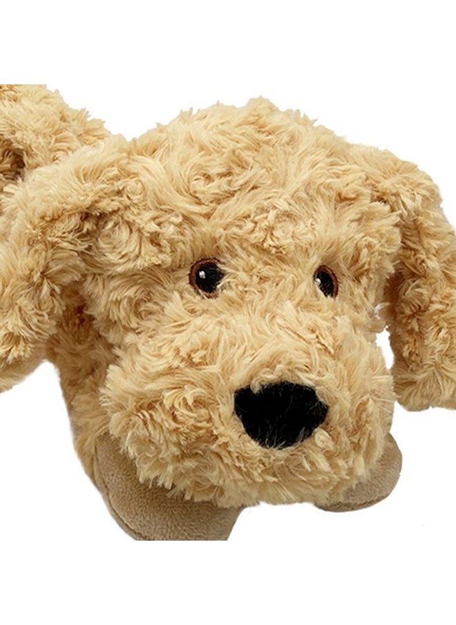 Warmies Golden Dog Microwavable Neck Wrap Lavender Scented, Chill in a Freezer for Cooling Relief