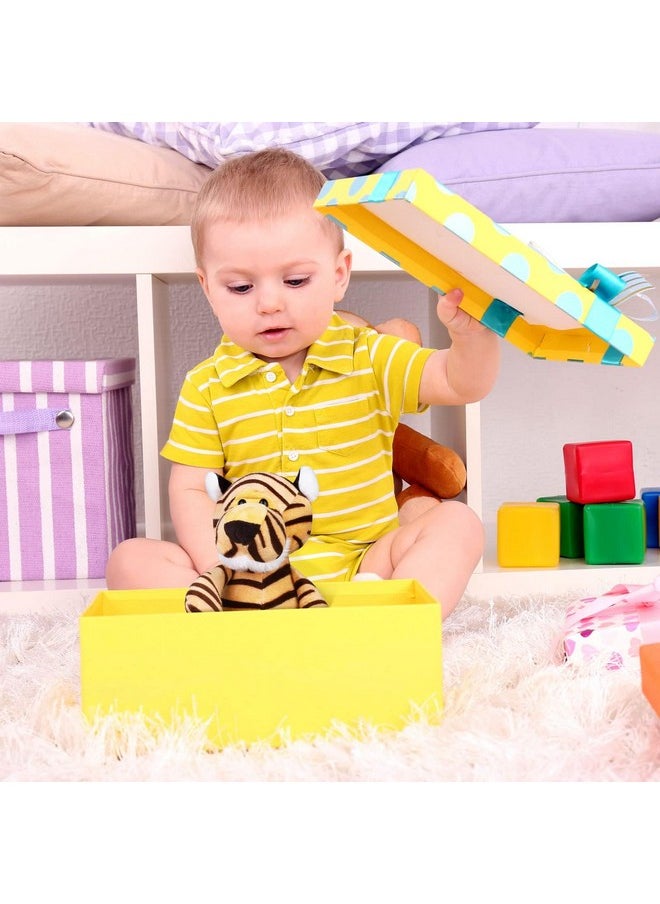 Elcoho 8 Pieces Safari Stuffed Animals Plush Jungle Animal Toys 9.8 Inch Zoo Stuffed Animals Set Cute Plush Toys for Animal Themed Parties Teacher Student Award