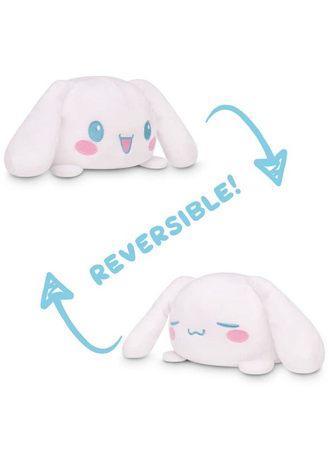 TeeTurtle - The Officially Licensed Original Sanrio Plushie - Cinnamoroll - Cute Sensory Fidget Stuffed Animals That Show Your Mood