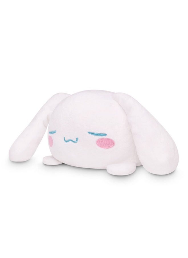 TeeTurtle - The Officially Licensed Original Sanrio Plushie - Cinnamoroll - Cute Sensory Fidget Stuffed Animals That Show Your Mood