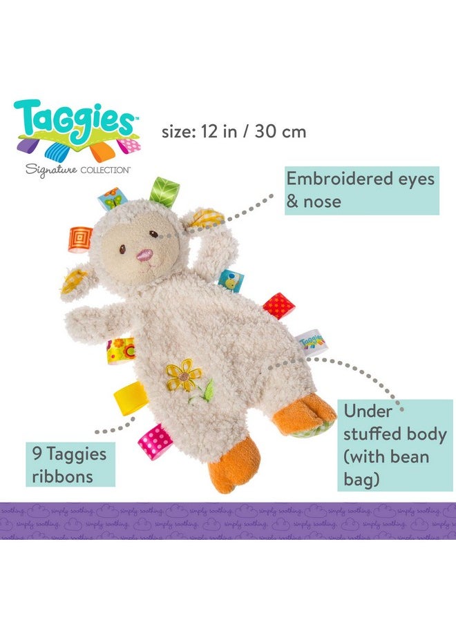 Taggies Sherbet Lamb Lovey Toy, 12 Inch (Pack of 1)