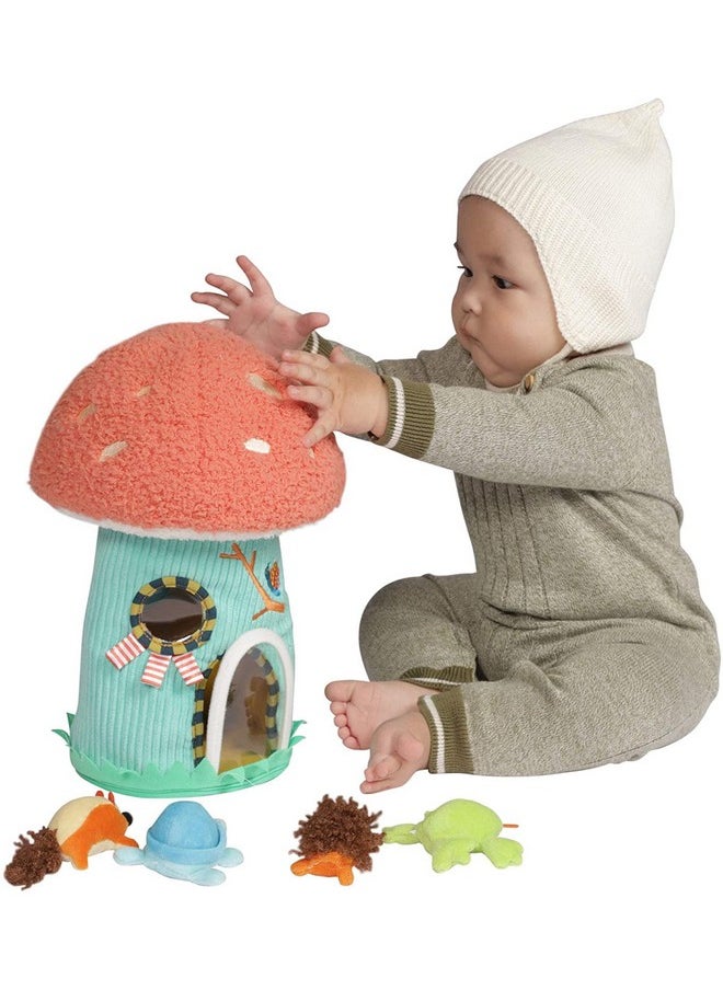 Manhattan Toy Toadstool Cottage Plush Fill & Spill Baby and Toddler Activity Toy