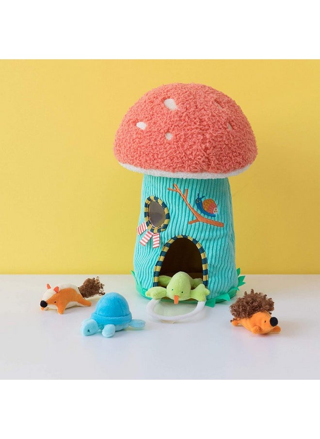 Manhattan Toy Toadstool Cottage Plush Fill & Spill Baby and Toddler Activity Toy
