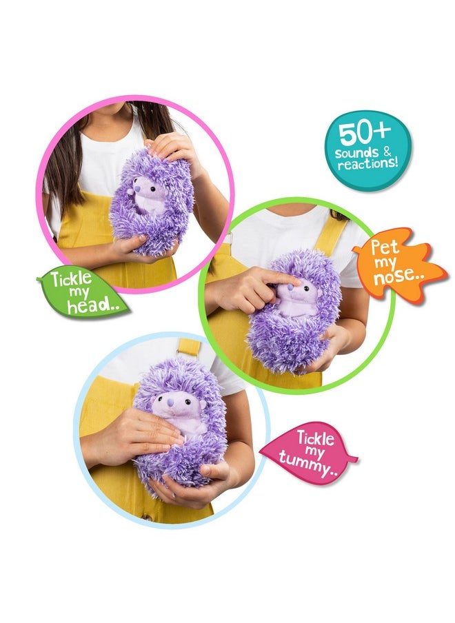 Curlimals - Higgle The Hedgehog - Interactive, Animated, Talking, Giggling Toy Pet, Over 50 Sounds, 5
