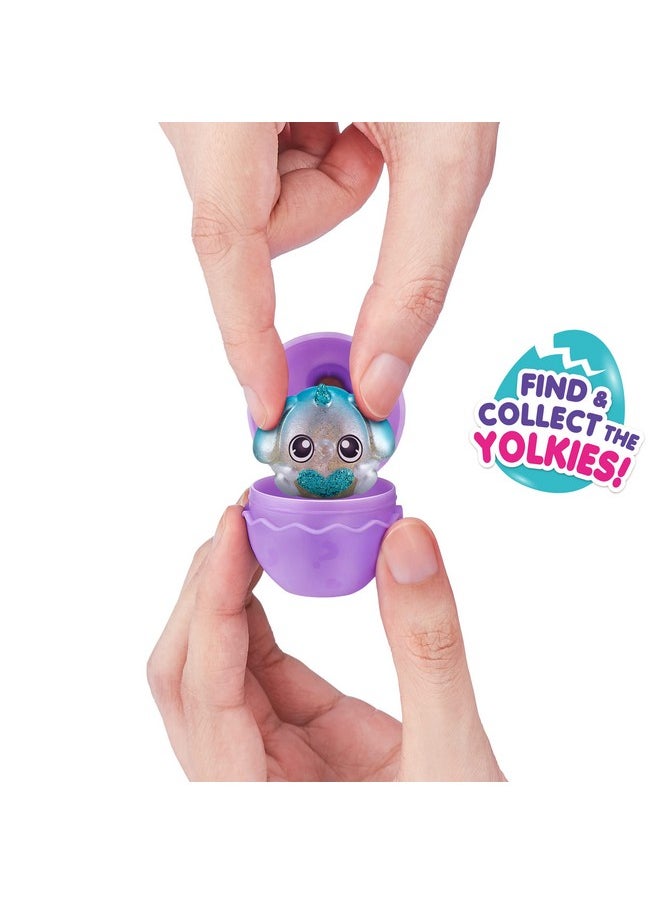 Rainbocorns Eggzania Surprise Mania Series 1 (Elephant) by ZURU, Collectible Plush Stuffed Animal, Surprise Eggs, 5 Mini Eggs, Stickers, DIY Jewelry, Slime, Ages 3+ for Girls, Children