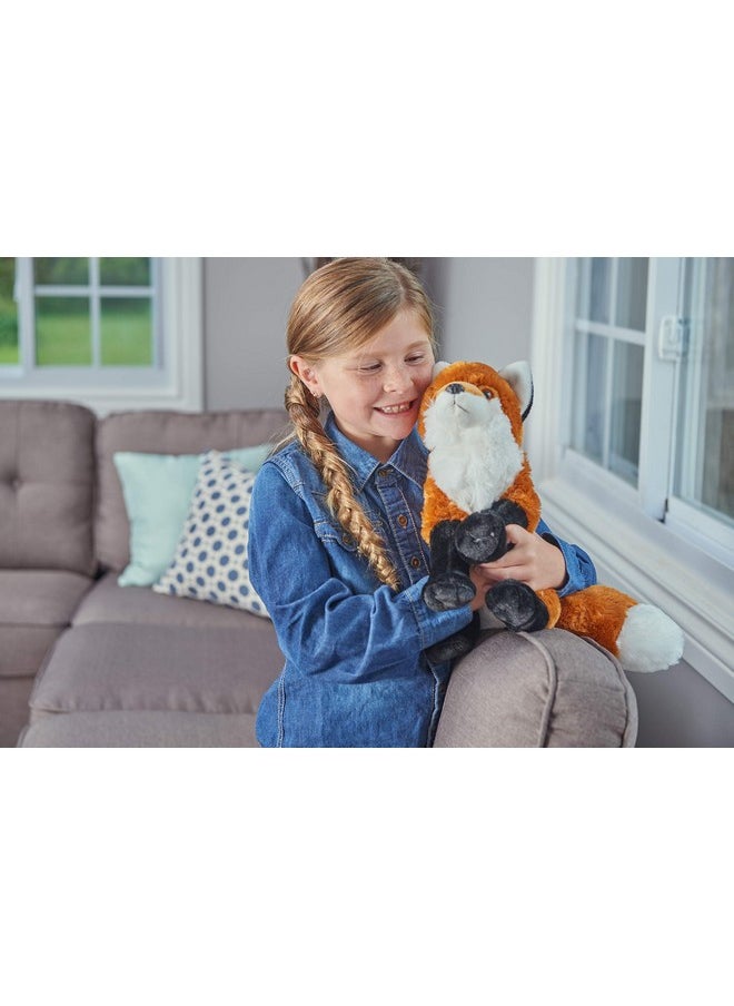 Wild Republic Red Fox Plush, Stuffed Animal, Plush Toy, Gifts For Kids, Cuddlekins 12