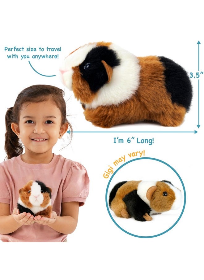 VIAHART Gigi The Guinea Pig - 6 Inch Stuffed Animal Plush - by TigerHart Toys