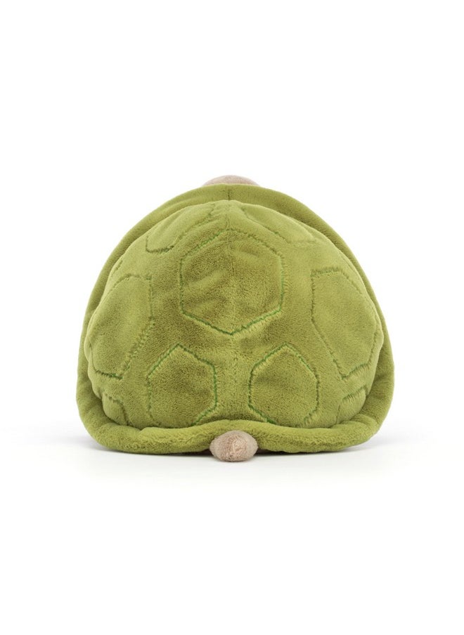 Jellycat Timmy Turtle Stuffed Animal, 11 inches | Reptile Plush Toy | Classic Children's Gift