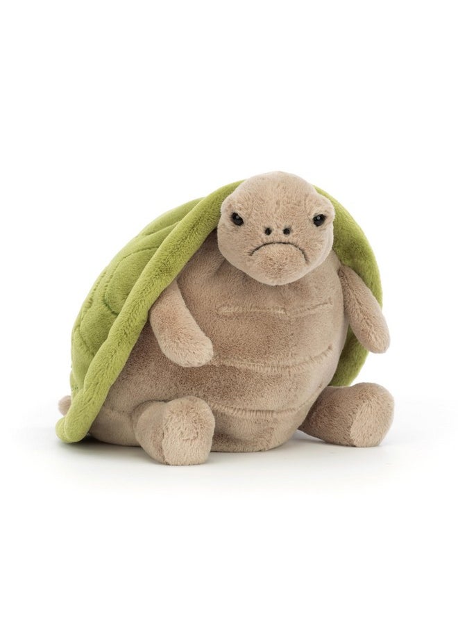 Jellycat Timmy Turtle Stuffed Animal, 11 inches | Reptile Plush Toy | Classic Children's Gift