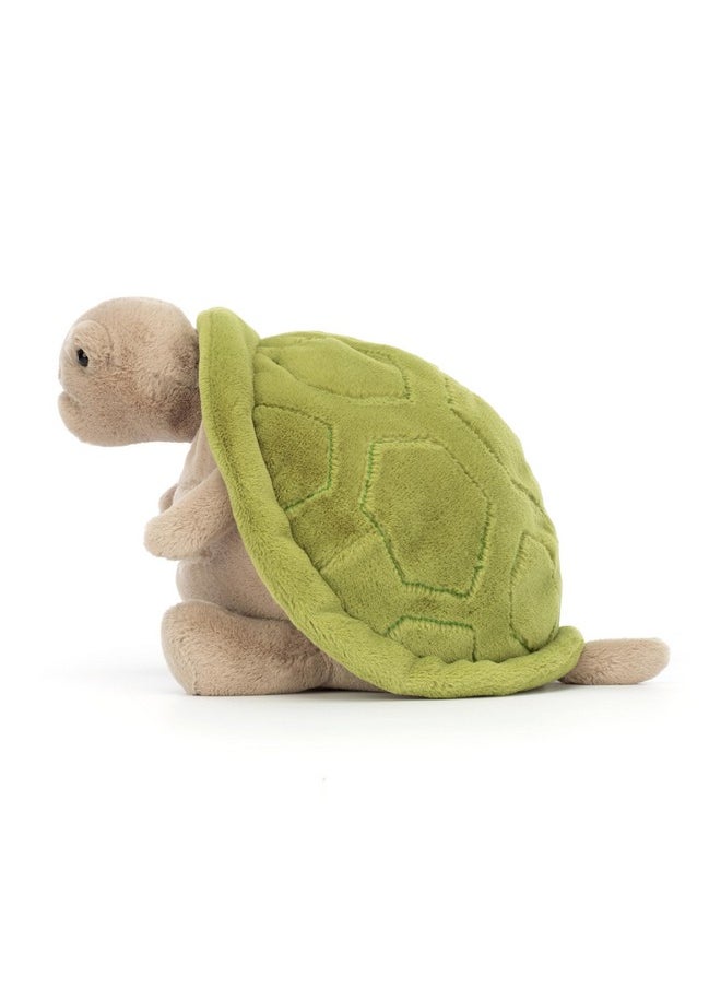 Jellycat Timmy Turtle Stuffed Animal, 11 inches | Reptile Plush Toy | Classic Children's Gift