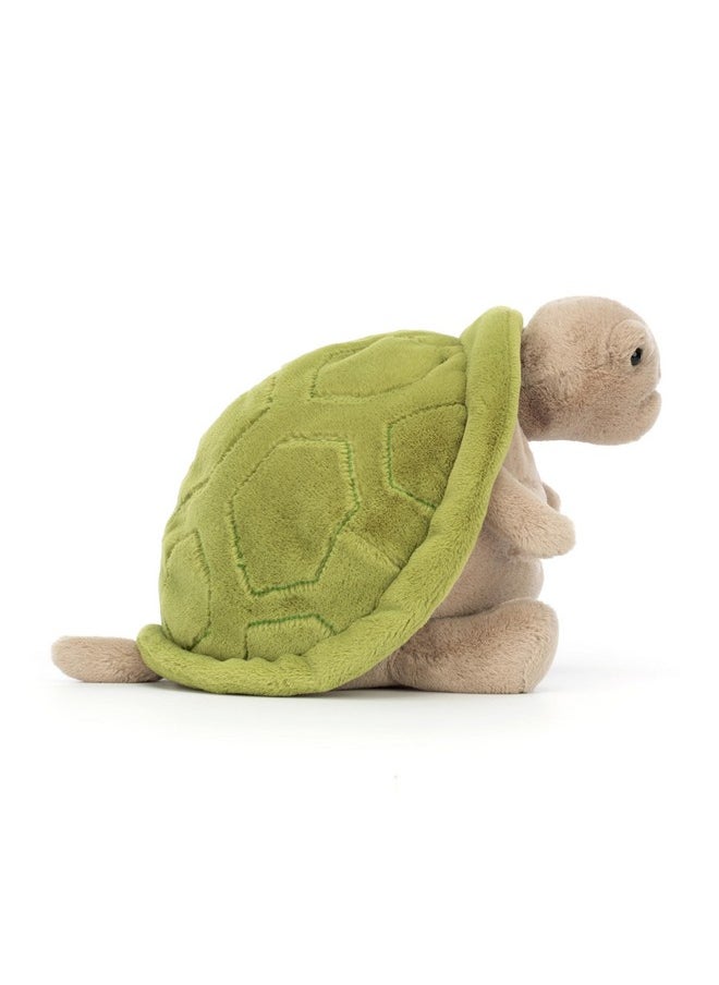 Jellycat Timmy Turtle Stuffed Animal, 11 inches | Reptile Plush Toy | Classic Children's Gift