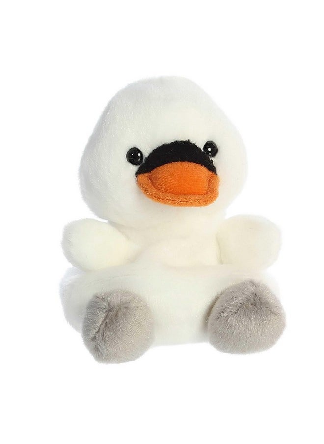 Aurora® Adorable Palm Pals™ Alina Swan™ Stuffed Animal - Pocket-Sized Play - Collectable Fun - White 5 Inches