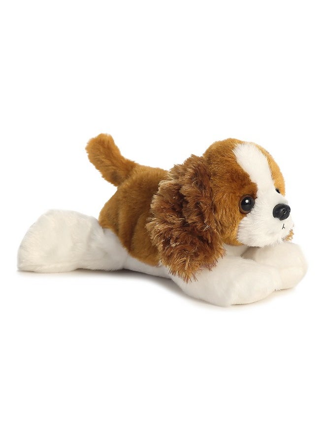 Aurora® Adorable Mini Flopsie™ Charles™ Stuffed Animal - Playful Ease - Timeless Companions - Brown 8 Inches