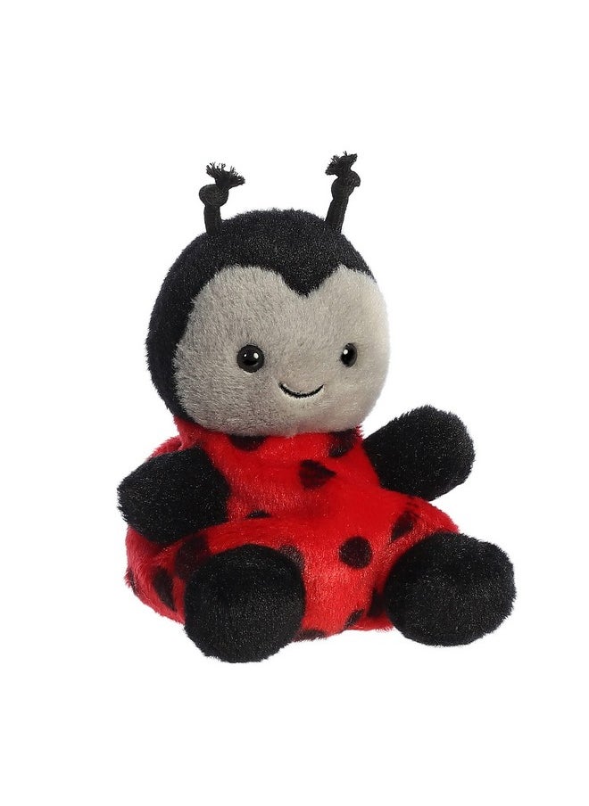 Aurora® Adorable Palm Pals™ Lil Spots Ladybug™ Stuffed Animal - Pocket-Sized Play - Collectable Fun - Red 5 Inches