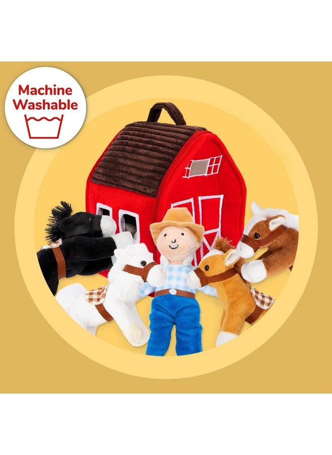 PREXTEX Plush Farm House with Soft and Cuddly 5