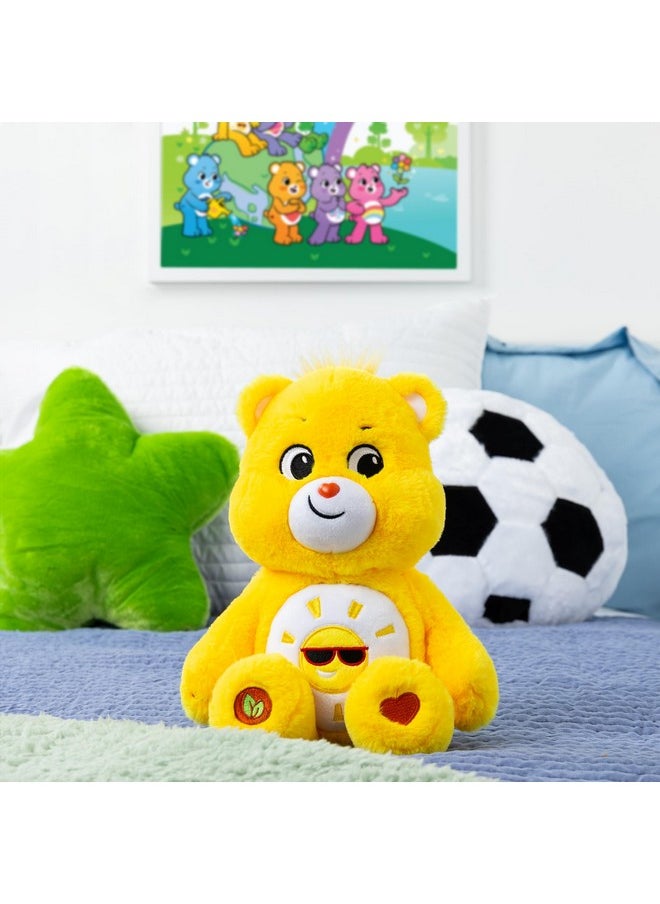Care Bears Funshine Bear Stuffed Animal, 14 inches