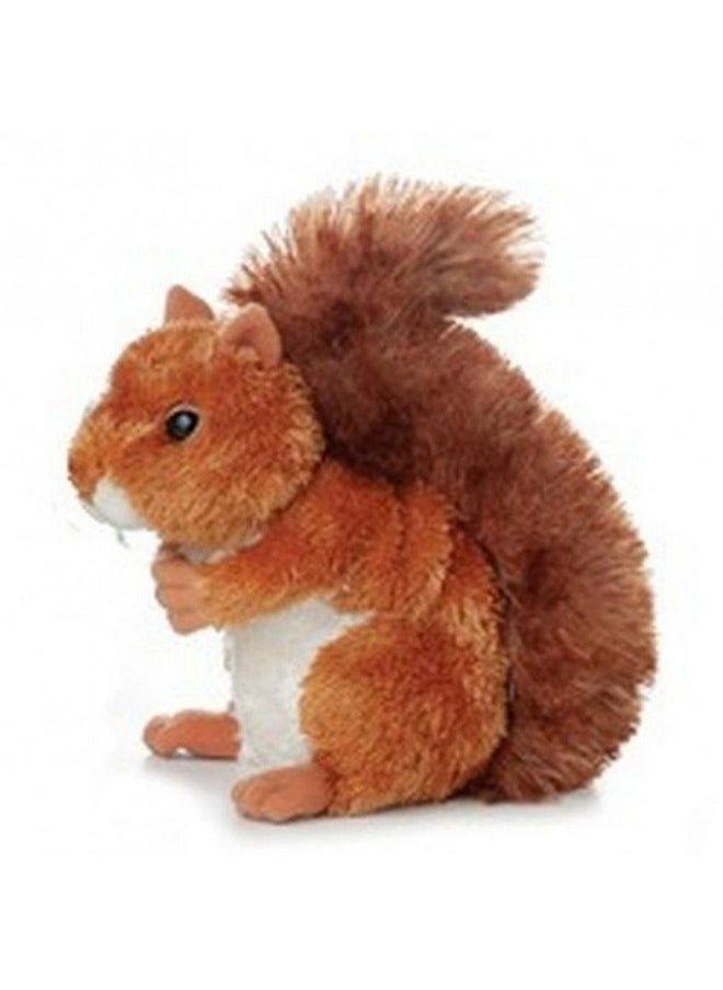 Aurora® Adorable Mini Flopsie™ Nutsie™ Stuffed Animal - Playful Ease - Timeless Companions - Red 8 Inches