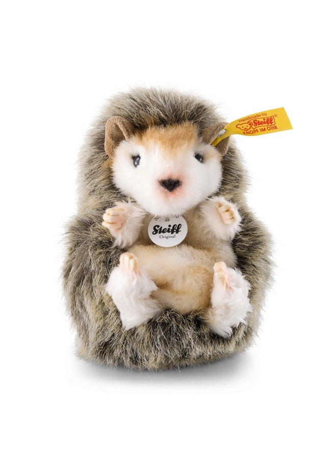 Steiff JOGGI Brown Baby Hedgehog - Cherished Heirloom Plush Toy, 4 inches