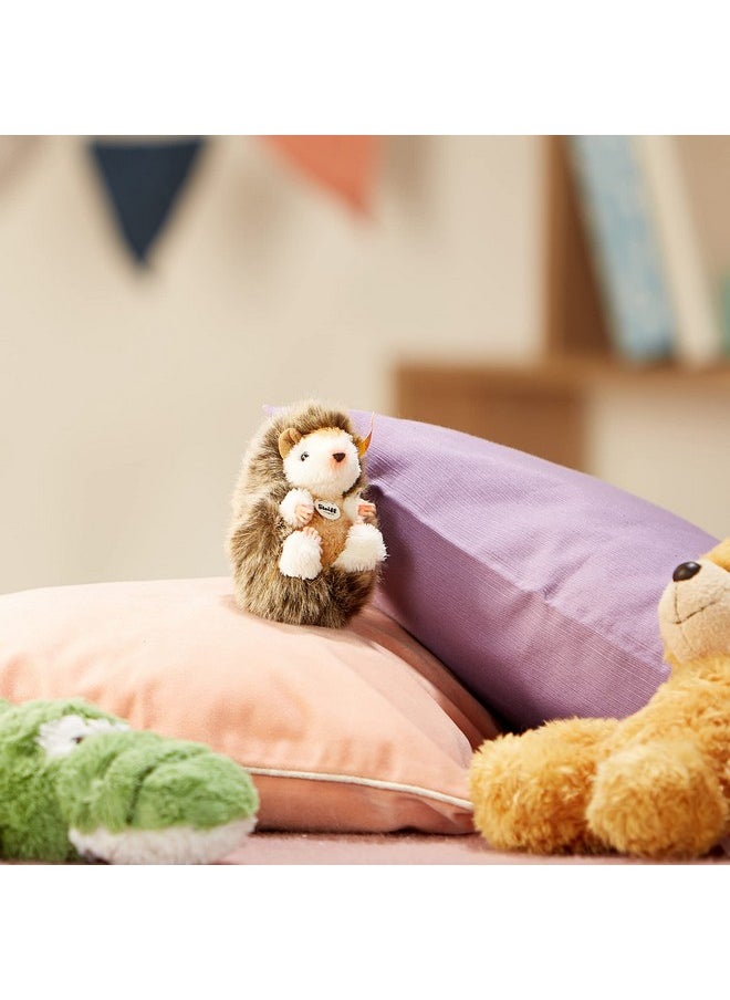 Steiff JOGGI Brown Baby Hedgehog - Cherished Heirloom Plush Toy, 4 inches