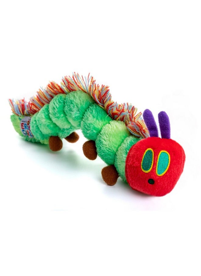 KIDS PREFERRED World of Eric Carle, The Very Hungry Caterpillar Bean Bag Toy, 10 inches