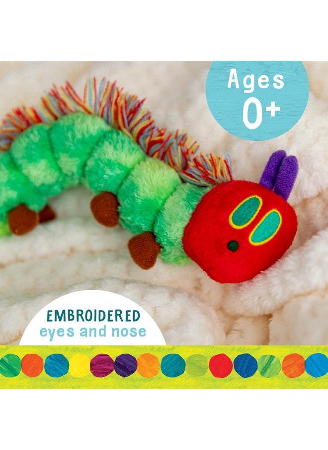 KIDS PREFERRED World of Eric Carle, The Very Hungry Caterpillar Bean Bag Toy, 10 inches