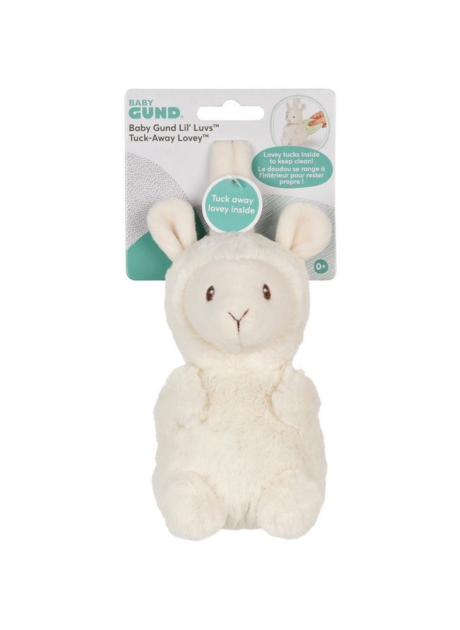 GUND Baby Lil’ Luvs Tuck-Away Lovey, Liam Llama, Ultra Soft Animal Plush Toy with Built-in Baby Blanket for Babies and Newborns