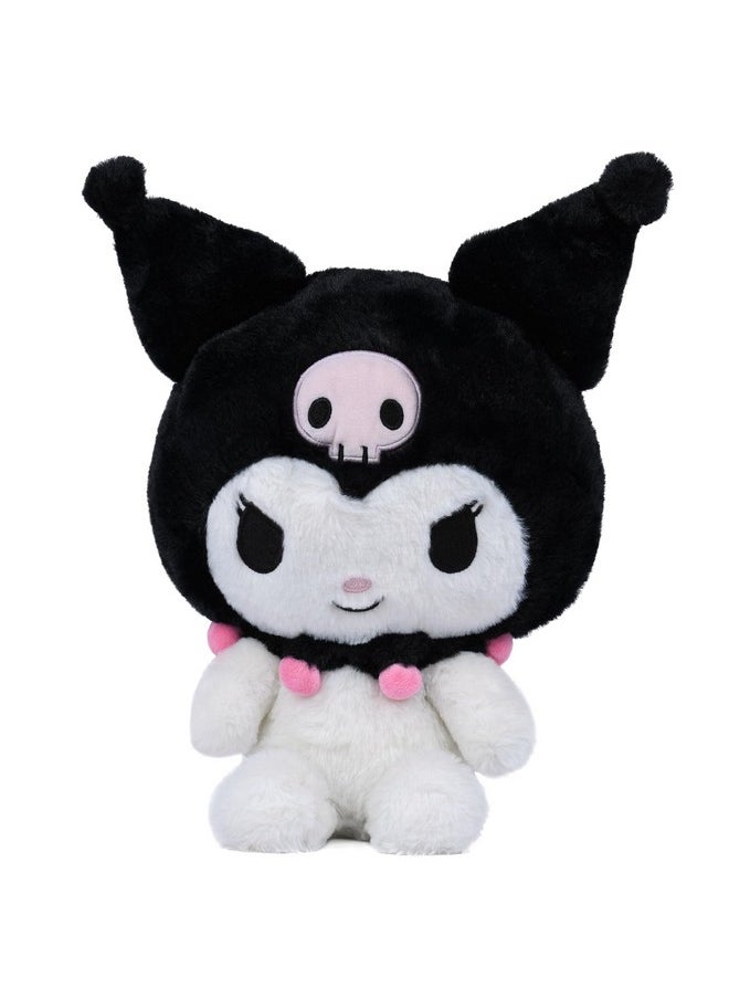 Mirada White Kuromi Plush Toy | Cute and Soft Stuffed Animal for Kids, Girls for Birthdays, Valentine’s Day & Room Decor - 30cm