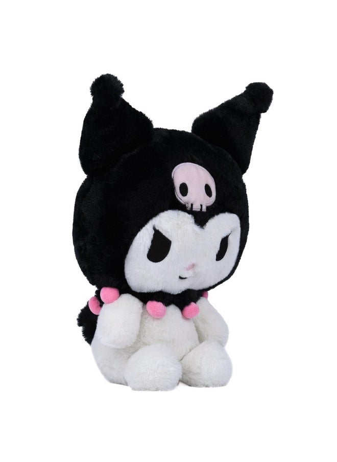 Mirada White Kuromi Plush Toy | Cute and Soft Stuffed Animal for Kids, Girls for Birthdays, Valentine’s Day & Room Decor - 30cm