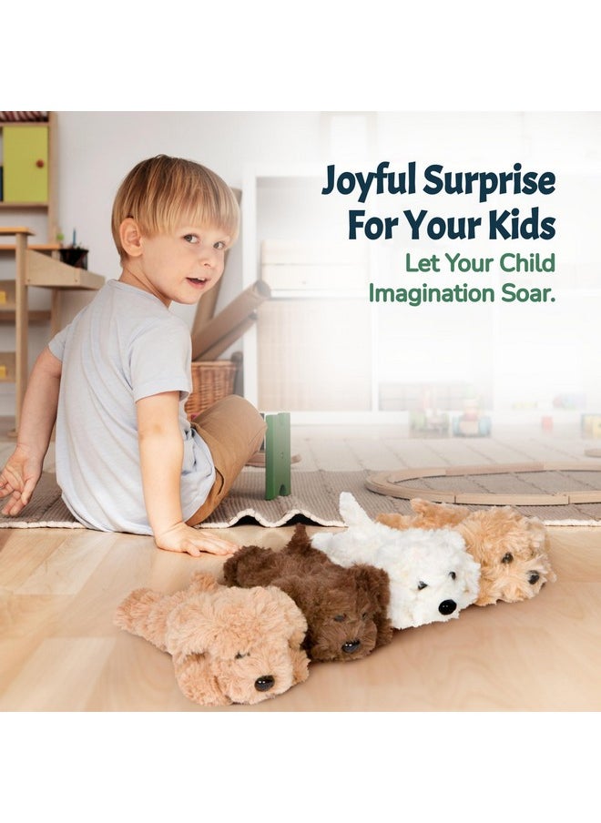 PixieCrush Adopt Me Dog Stuffed Animals for Girls Ages Three to Eight- Mommy Labradoodle with Four Puppies- Magical Dog Pillow Plushie - Enchanting Toy Dog Surprise for Imaginative Play