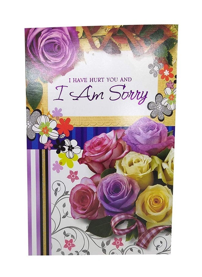 Saugat Traders Sorry Gift for Girlfriend, Boyfriend - Sorry Card & Smiley Cushion - Apology Gifts
