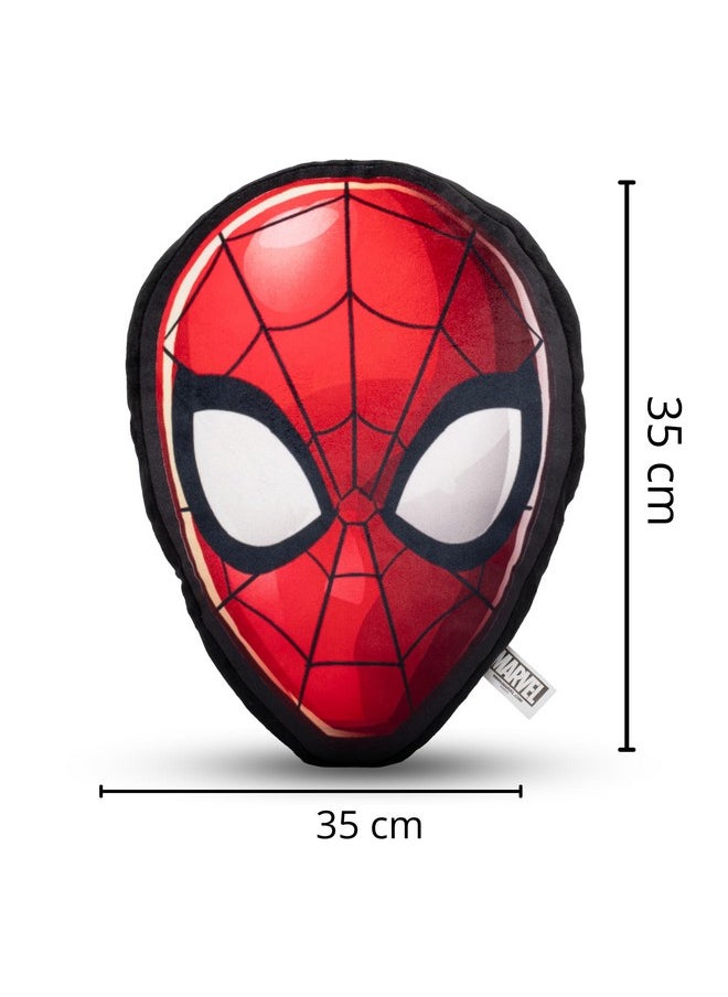 Mirada Spiderman Cushion - Marvel Soft Plush Toy, Stuffed Pillow, for Kids, Boys & Girls, Licensed Superhero Decor - 35cm
