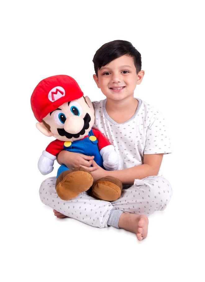 Super Mario Kids Bedding Super Soft Plush Cuddle Pillow Buddy, One Size, By Franco