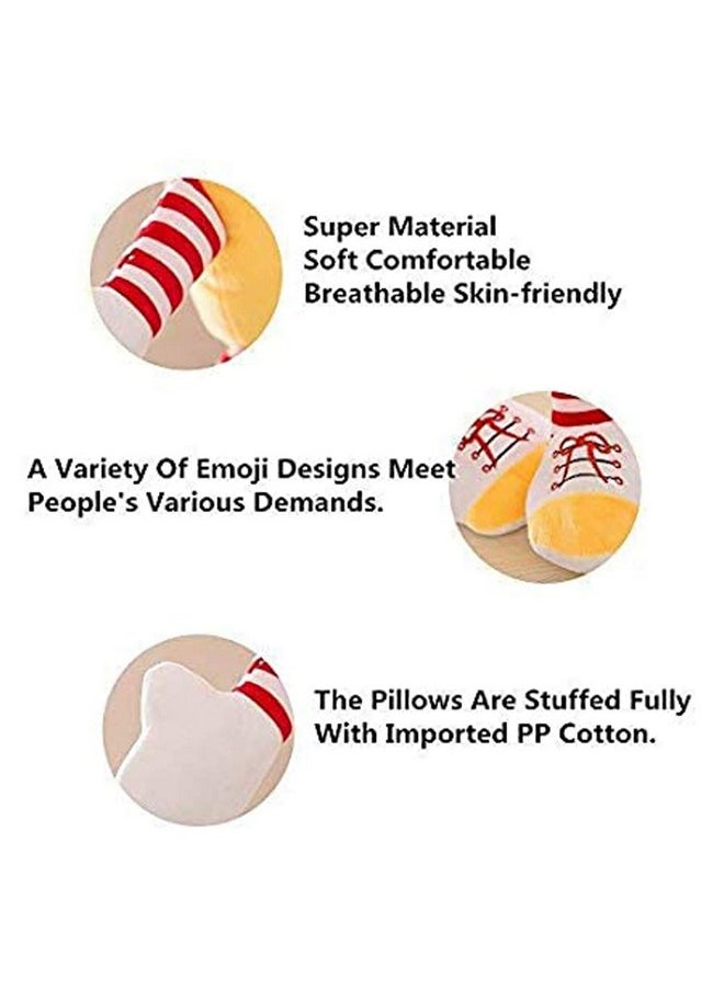CLICK4DEAL Emoji Pillow Cushion Soft Toys Stuffed Plush (Emoji Pillow, Kissing Emoji)