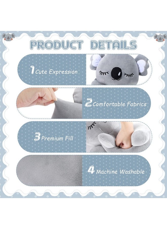 13.8 Inch Cute Koala Stuffed Animal Creative Koala Plush Pillow Stuffed Koala Bear Soft Koala Plush Koala Bear Plush Toy Clever Boy's and Girl's Room Decor, Koala Gifts for Boys Girls