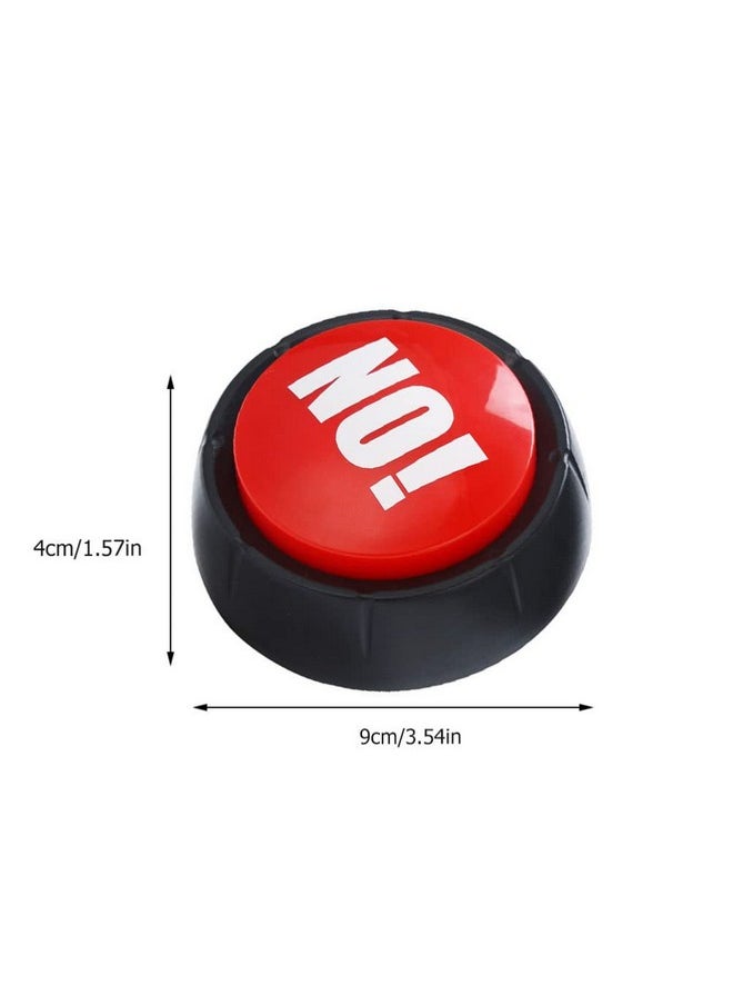 STOBOK Talking Buttons 2Pcs Yes Button and No Button with Sound, Dog Buttons for Communication Answer Buzzers Set Dog Talking Button Set Noise Button Toys Dog Talking Button Set