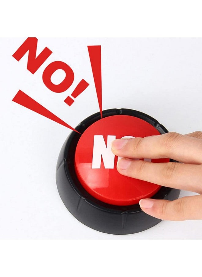 STOBOK Talking Buttons 2Pcs Yes Button and No Button with Sound, Dog Buttons for Communication Answer Buzzers Set Dog Talking Button Set Noise Button Toys Dog Talking Button Set