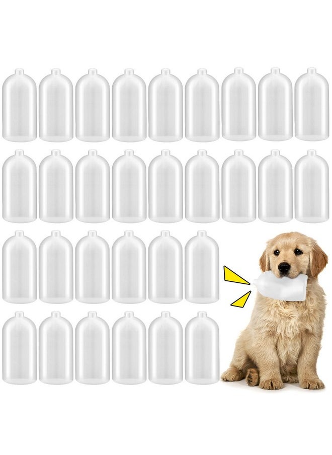 Haomian 30 Packs Squeakers for Dog Toys Replacement Squeakers for Dog Toys Extra Large Plastic Dog Toy Squeakers Repair Squeaky Dog Toys Pet Noise Maker Insert Replacement for Cat Dog Baby Toys