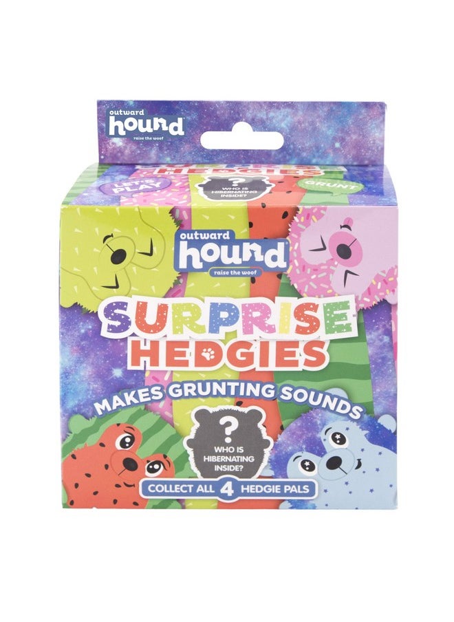 Outward Hound Surprise Hedgies Dog Toys - UNbox and Surprise! Collect All 3 Grunting Hedgies Dog Toys!