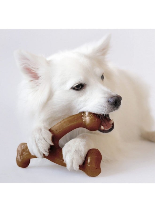 Benebone Medium 4-Pack Dog Chew Toys for Aggressive Chewers, Made in USA, 60lbs and Under