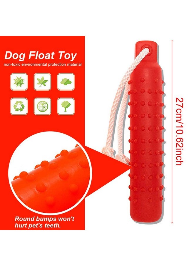 Horolas Dog Float Toy, Dog Retriever Training Dummy Retrieving Bumpers Pool Toy, Interactive Dog Throw Toy for Small, Medium, Large Dogs