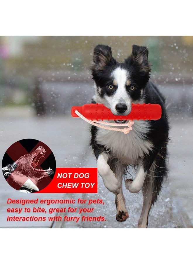 Horolas Dog Float Toy, Dog Retriever Training Dummy Retrieving Bumpers Pool Toy, Interactive Dog Throw Toy for Small, Medium, Large Dogs