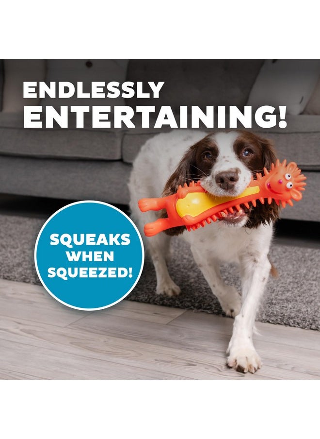 Outward Hound Latex-Free Big Squeak Hedgehog Dog Toy