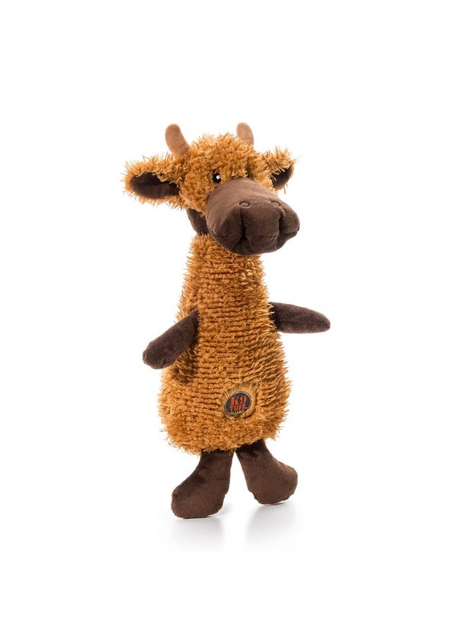 Outward Hound Scruffles Moose Plush Squeaky Dog Toy, Large
