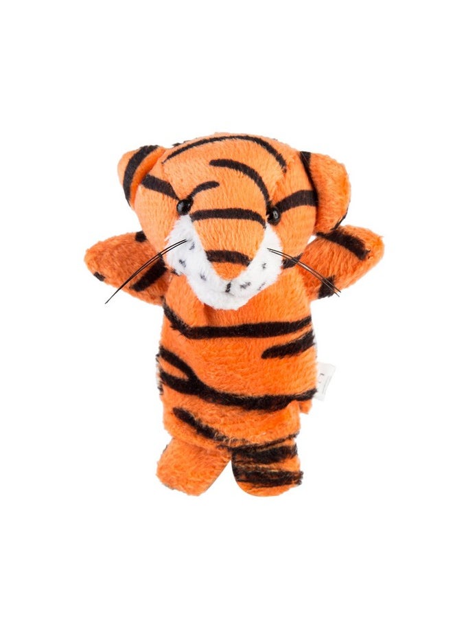 Finger Puppet Set (20-Piece), 6 Family Member and 14 Animal Finger Puppets Plush Toys - Great for Storytelling, Role-Playing, Teaching, Easter Eggs and Fun