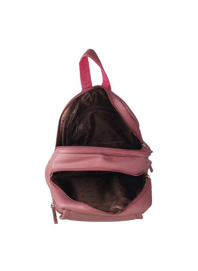 Metro Womens Synthetic Peach Backpack (One Size)