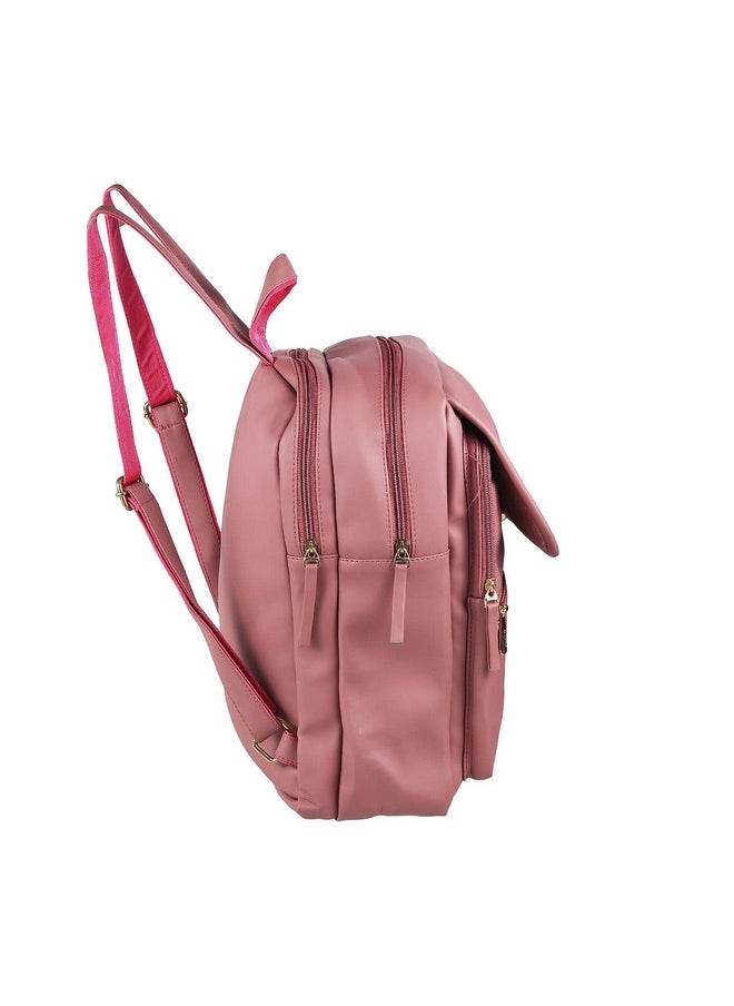 Metro Womens Synthetic Peach Backpack (One Size)