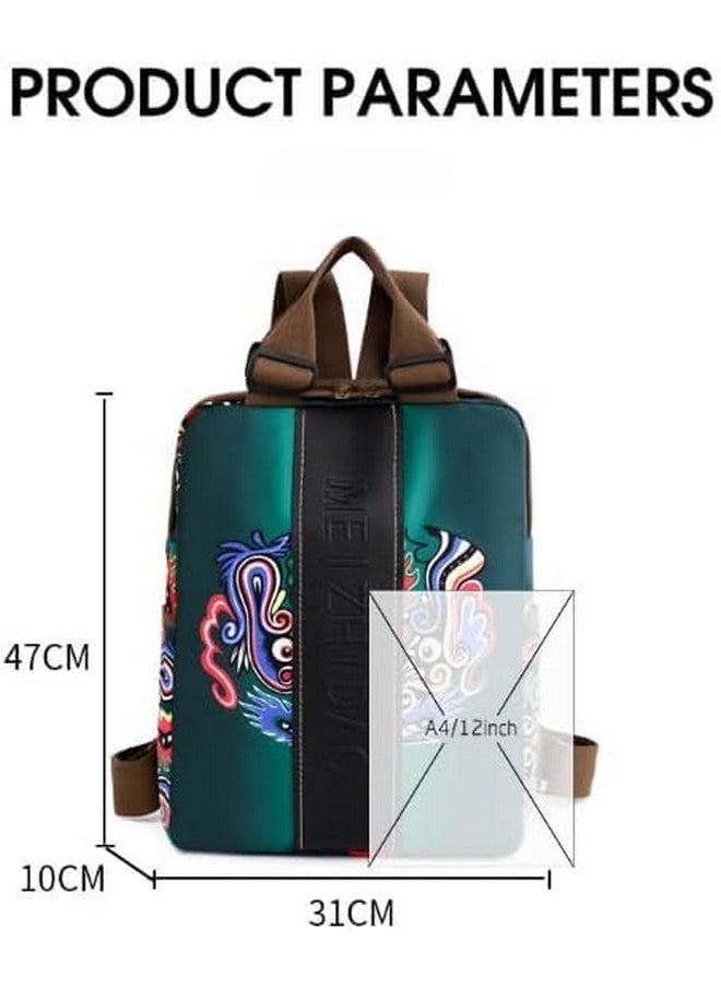 MOCA Fashionable Casual Nylon Backpack for Womens Girls M Size Multipurpose BagPack Travel, Casual, College, Office, Work Gift Bag Women (Grey)