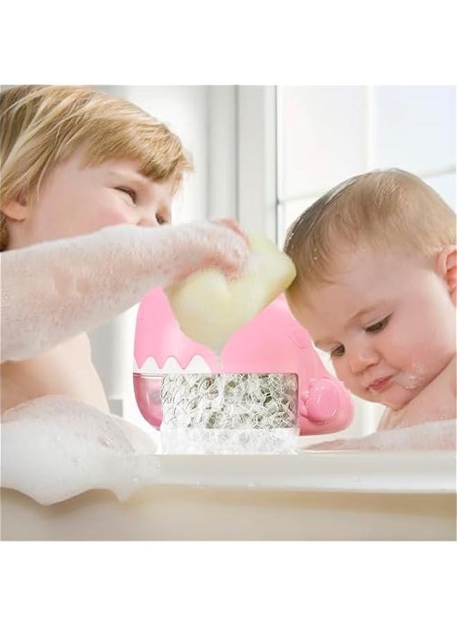 Baby Bath Toys - Bath Toys Bath Bubble Machine Automatic Bubble Maker with Music, Bath Toys for Kids Ages 1-3 4-8 Toddler Bath Toys Dinosaur Toys for Kids 3-5 Gifts for Boys Girls