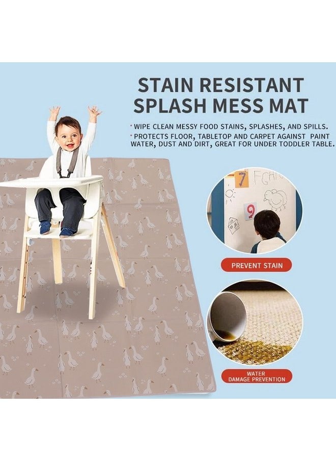 Hilitand Baby Folding Mat Play Mat Large Waterproof Activity Mat Foam Playmat for Indoor Outdoor
