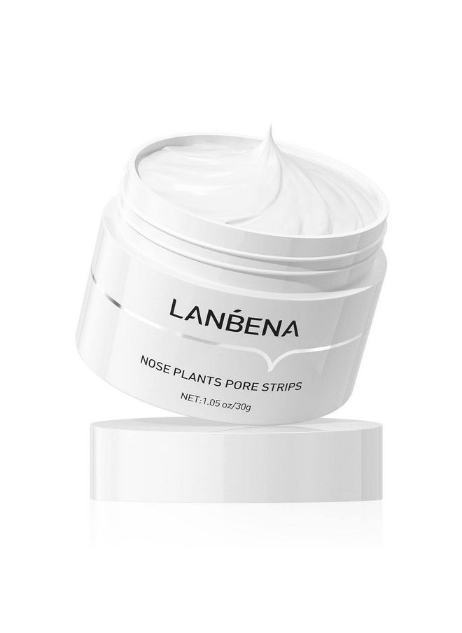 LANBENA Blackhead Remover, Nose Pore Strips for Blackheads, Black Head Remover Mask for Face, Puntos Negros, 30g+60pcs paper